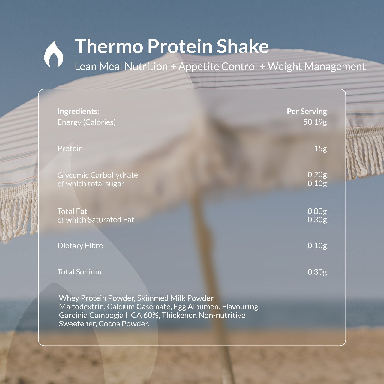 Elevate Thermo Protein Shake - 900g