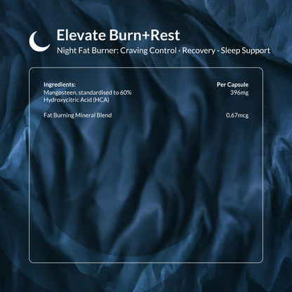 Elevate Burn+Rest - 60 Capsules