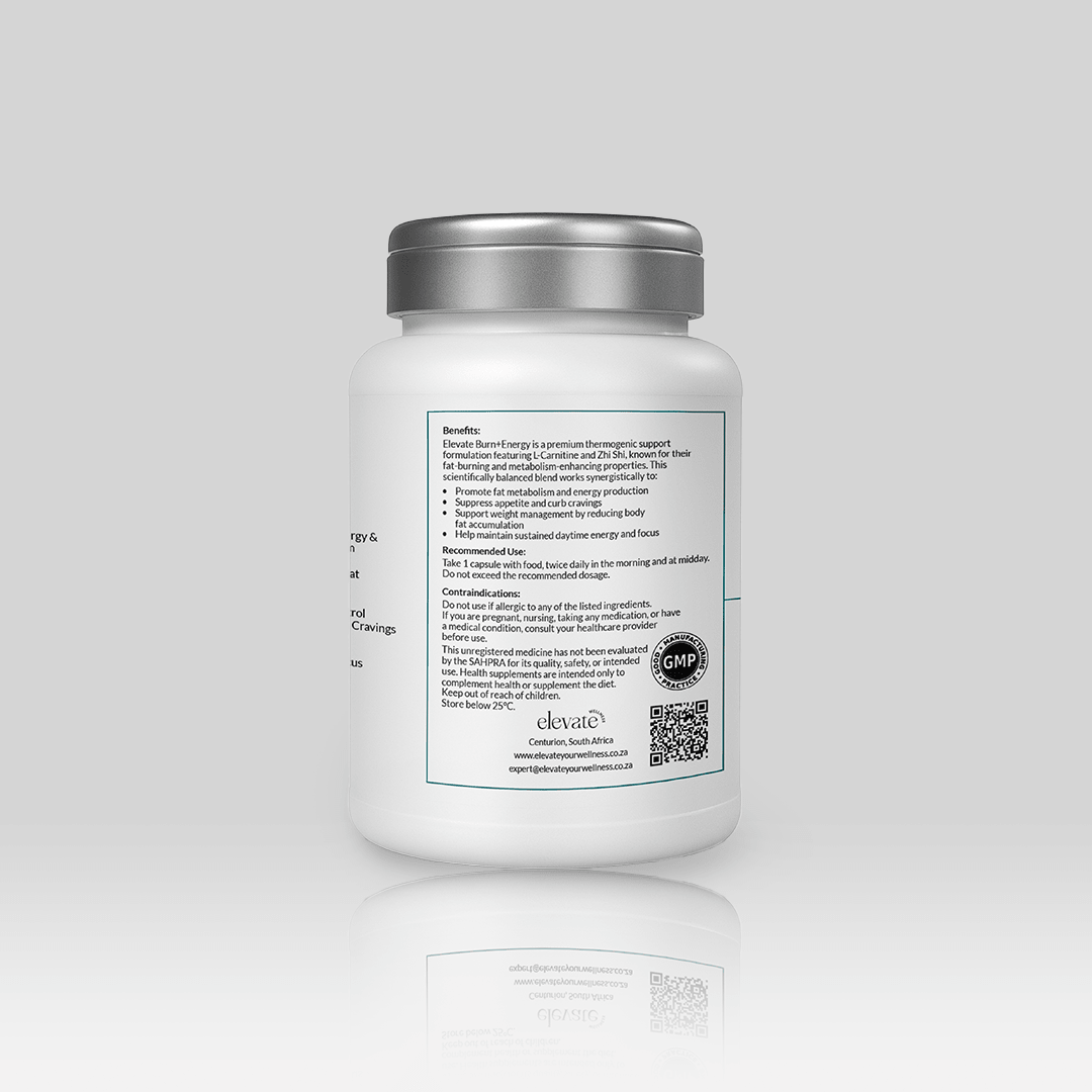 Elevate Burn+Energy - 60 Capsules - Elevate Wellness