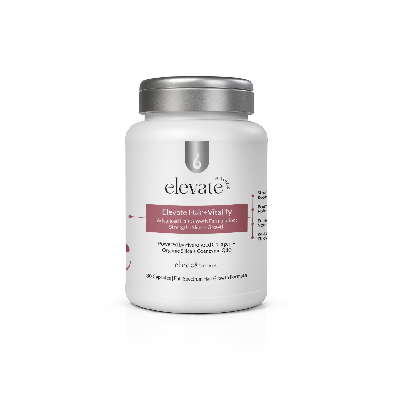 Elevate Hair & Vitality - 30 Capsules - Elevate Wellness